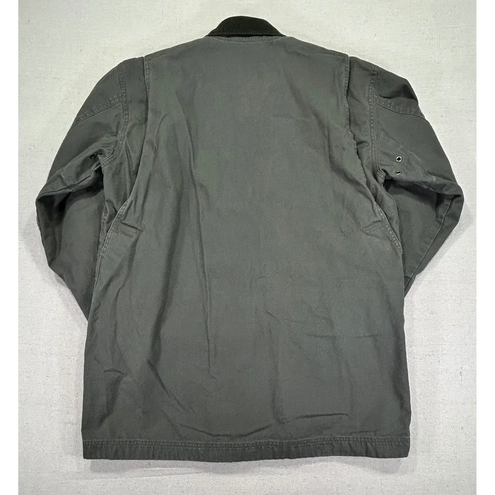VTG L.L. Bean Men's‎ Large Tall Canvas Chore Jacket Blanket Lined Corduroy Coat